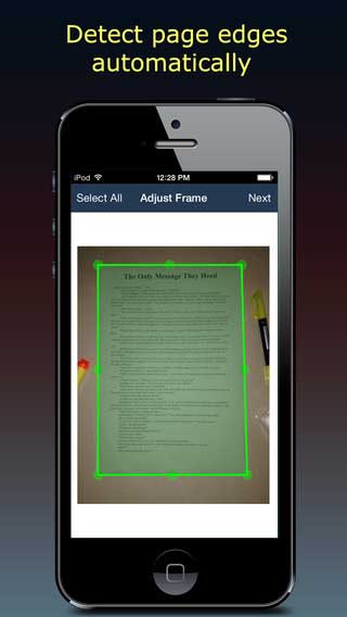 تطبيق Fast Scanner المجاني الحائز على خمسة نجوم بالتقييم، ماسح ضوئي
للوثائق والمستندات – لاجهزة ابل والاندوريد