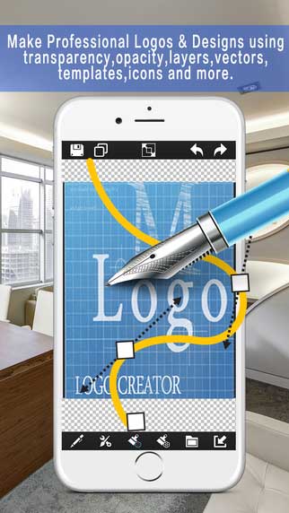 تطبيق Logo & Design Creator لتصميم الشعارات