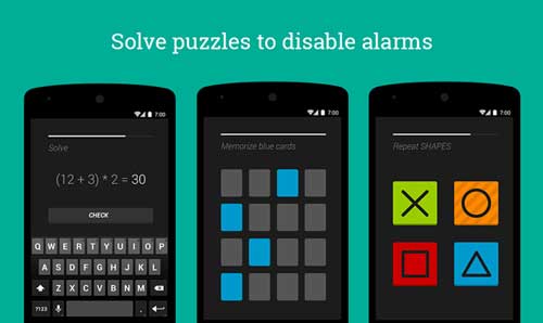 تطبيق Puzzle Alarm Clock لجعلك تستيقض رغما عنك