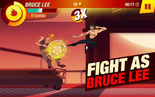 لعبة Bruce Lee المميزة للاندرويد - لعبة كراتيه وقتال