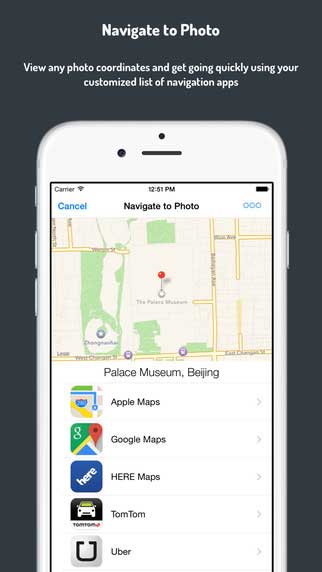 تطبيق Navigate to Photo لمعرفة مكان التقاط الصور