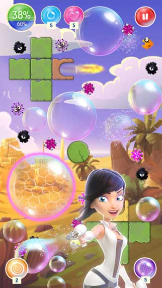 لعبة Bubble Nova لجميع محبي ألعاب الألغاز