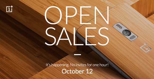 شراء جهاز OnePlus 2 بدون دعوة اليوم 12 أكتوبر