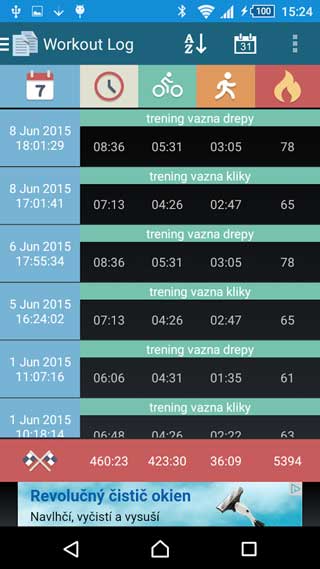 تطبيق Interval Timer مؤقت لتنظيم المهام للاندرويد