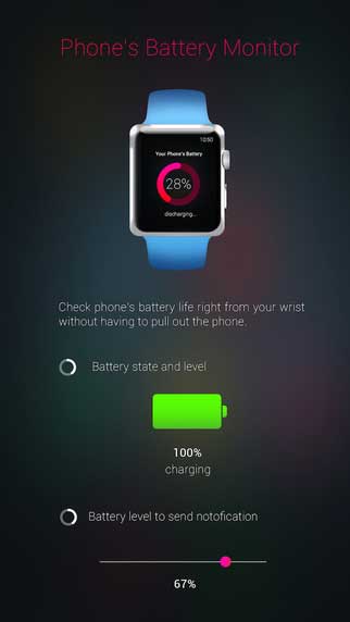 تطبيق Battery Watch لمعرفة حالة وإدارة بطارية الأيفون