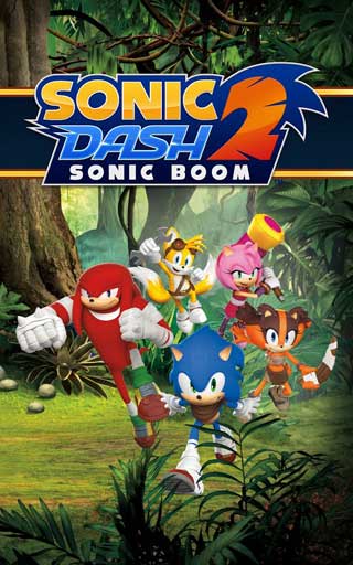 لعبة القنفذ السريع Sonic Dash 2: Sonic Boom للأندوريد