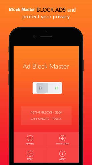 تطبيق Ad Block Master