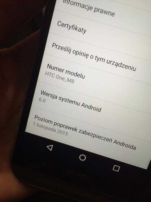 جهاز HTC One M8 نسخة جوجل بلاي يبدأ بالحصول على الأندرويد 6.0