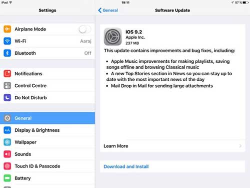 آبل تطلق رسميا التحديث الجديد iOS 9.2 – ما الجديد والمميزات ؟