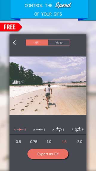 تطبيق Live Photo Gif لتحويل صورك إلى Gif أو فيديو