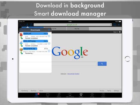 تطبيق Easy Downloader HD لتحميل الملفات على الآيباد