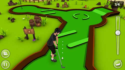 لعبة Mini Golf Game 3D المميزة لمحبي الغولف