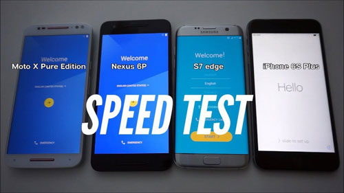 فيديو: ايفون 6s بلس يتفوق على جالكسي S7 ادج - اختبار السرعة