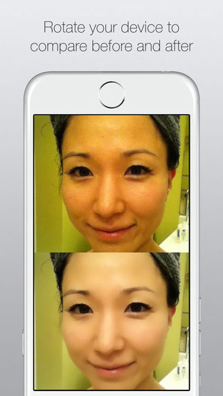 تطبيق CreamCam+ لتنقية الوجوه في الصور
