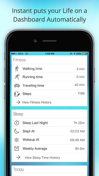 تطبيق Instant لمتابعة تفاصيل حياتك وعاداتك اليومية