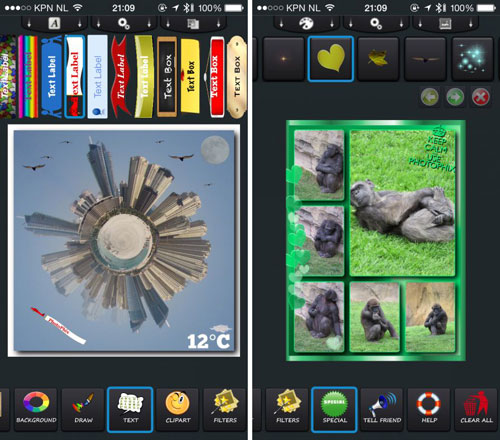 تطبيق PhotoPhix ذو المزايا الاحترافية لتحرير الصور