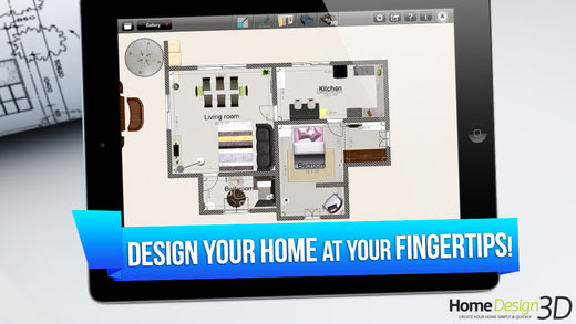 تطبيق Home Design 3D GOLD لرسم مخطط منزلك
