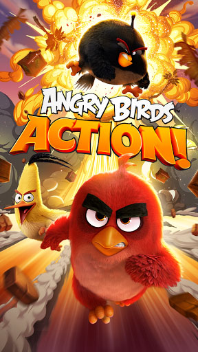 لعبة Angry Birds Action بإصدار جديد مميزة وممتعة
