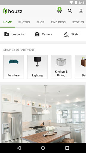 تطبيق Houzz لتصميم ديكور منزلك وفق رغبتك