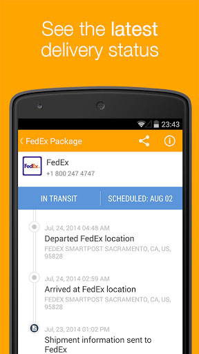 تطبيق AfterShip Package Tracker لمتابعة ومعرفة مكان شحناتك