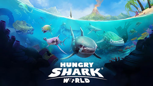 لعبة Hungry Shark World الشهيرة متوفرة للأندرويد