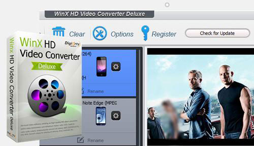 برنامج WinX HD Video Converter لتحويل الفيديو لصيغ مختلفة