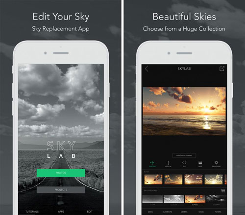 تطبيق SkyLab لتحرير وتعديل الصور بمزايا احترافية