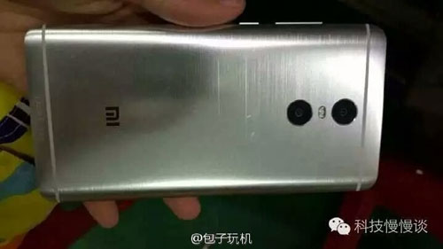 جهاز Xiaomi Redmi Note 4 سيحمل كامرتين من الخلف