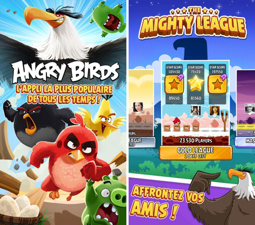 لعبة Angry Birds تصل لعمر 7 سنوات