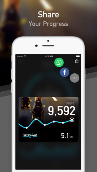 تطبيق الرائع Pedometer by StepsApp لمتابعة نشاطاتك الرياضية