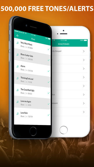 تطبيق Free Ringtone Downloads لتحميل نغمات مختلفة