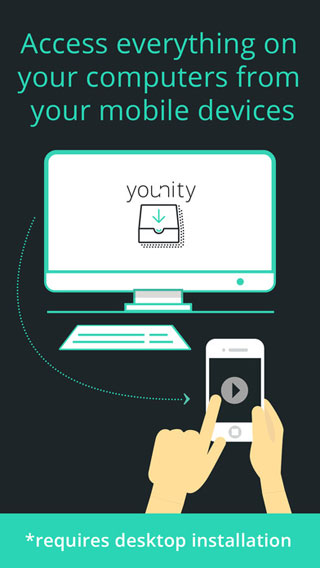 تطبيق younity لمشاركة ملفاتك المختلفة عبر كل الأجهزة
