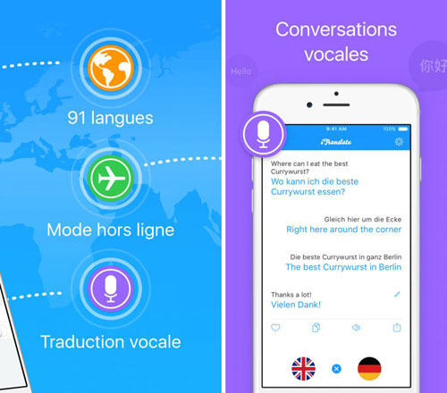 تطبيق iTranslate للترجمة الصوتية والكتابية