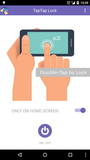 تطبيق Tap2Lock Screen Lock لفتح قفل الهاتف بمجرد النقر