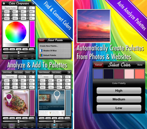 تطبيق Color Companion لتعديل ألوان الصور باحترافية