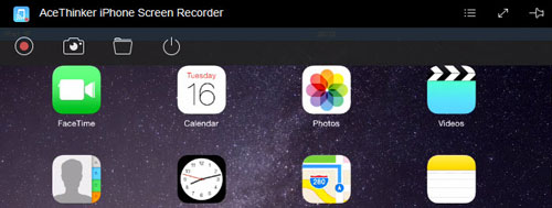 برنامج Acethinker iPhone Screen Recorder