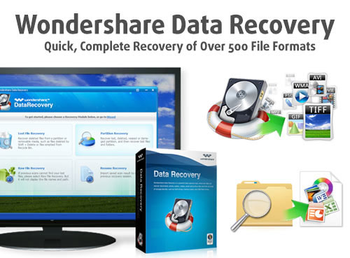 برنامج Wondershare Data Recovery لاستعادة الملفات المحذوفة