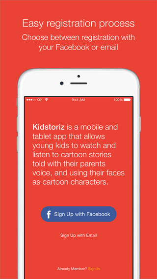 تطبيق KidStoriz التعليمي والتفاعلي المفيد للأطفال