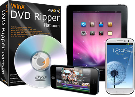 برنامج WinX DVD Ripper Platinum لتحويل الفيديو ونقله إلى الهواتف واللوحيات