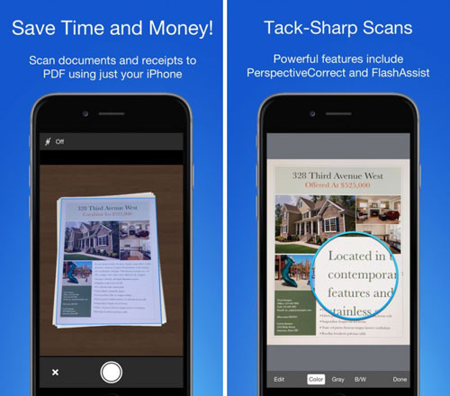 تطبيق Smart PDF Scanner لمسح الأوراق ضوئيا