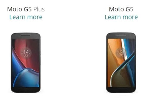 تسريب تفاصيل هواتف موتورولا Moto G5 و G5 Plus