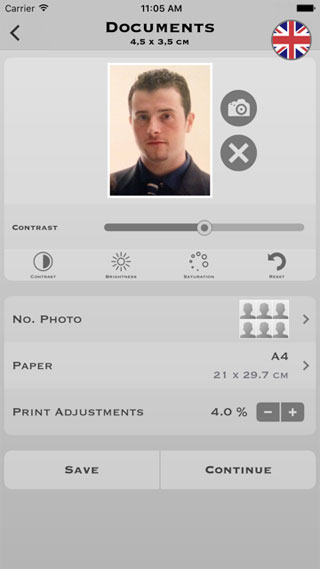 تطبيق My Photo Lite لالتقاط صور مناسبة لجواز السفر