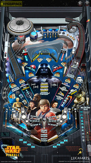 لعبة Star Wars™ Pinball 4 الكلاسيكية في قالب جديد