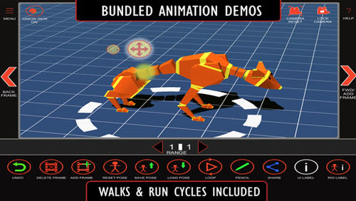 تطبيق Anim8 لإنشاء رسومات ثلاثية الأبعاد