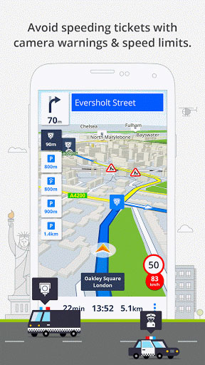 تطبيق GPS Navigation & Maps Sygic للملاحة من بين الأفضل حاليا