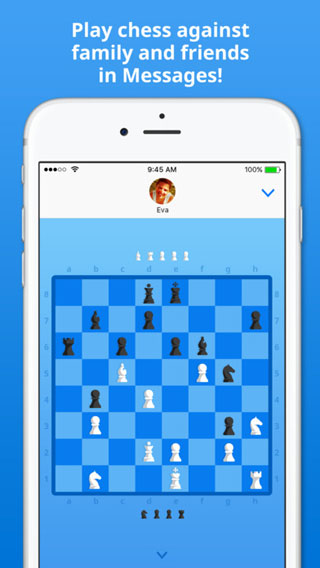 لعبة Checkmate إضافة إلى تطبيق اي-مسج