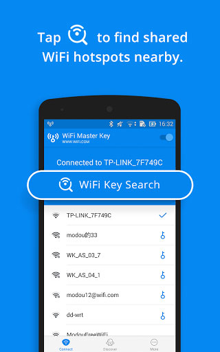 تطبيق WiFi Master Key للوصول إلى شبكات واي فاي مجانية