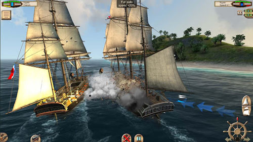 لعبة The Pirate: Caribbean Hunt لمحبي حروب السفن