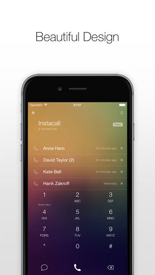 تطبيق Instacall برنامج هاتف مميز بتصميم رائع