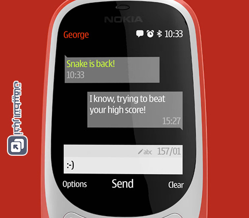 هاتف Nokia 3310 الجديد : البطارية طويلة العمر كالعادة !